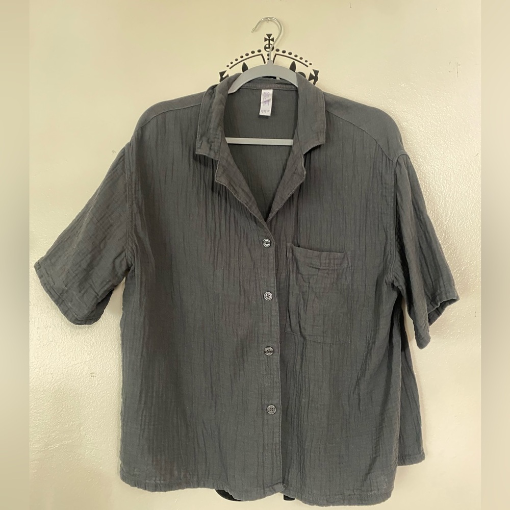 Stars Above | Buttoned up Pajama Top Size M